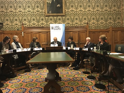 The APPG for Diabetes, 29 November, 2017